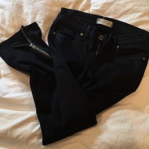 Black Madewell skinny stretch jeans